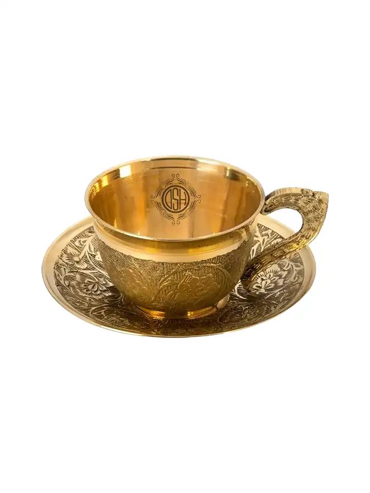 トップス Misha & Puff Antique Brass Folk Tile 3y トップス Misha & Puff Antique Brass Folk Tile 3y Child - Preview