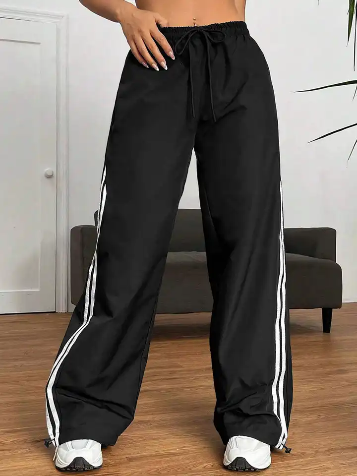 Buy Stylecast X Slyck Women Striped Regular Fit Track Pant - Track