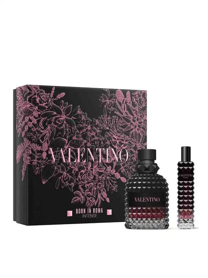 Buy Valentino Men Born In Roma Uomo Intense Gift Set - Eau De