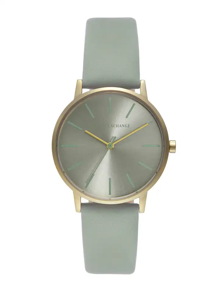 Armani exchange watch women\'s grey leather strap Armani Exchange Women LOLA Gray Analog Watch SKU-ID AX5618  main image 3