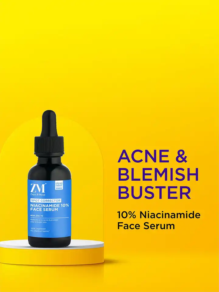 Buy ZM Zayn & Myza Set Of 3 Niacinamide 10%, Fruit AHA 10% & Tea