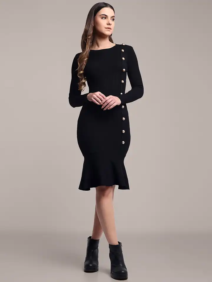 princess polly baby blue dress Womens Side Slit Winter Dress Sexy V Neck Backless UK main image 0