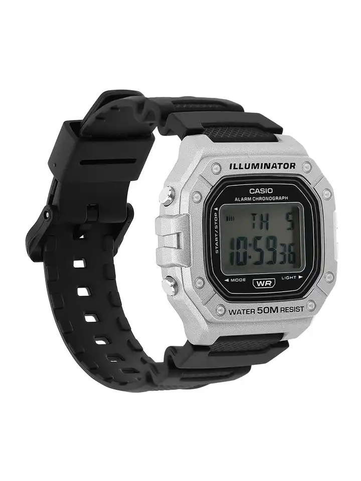 Buy CASIO Men Dial & Cuff Straps Digital Chronograph Watch D374