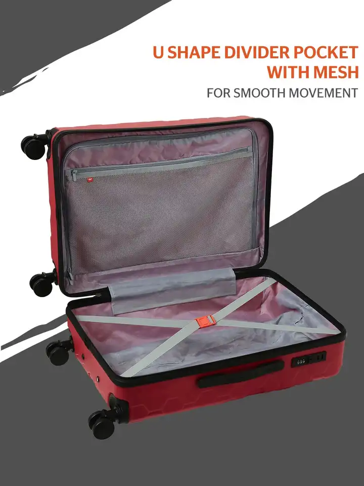 Buy Wildcraft Textured Pyxis Medium Trolley Suitcase - Trolley Bag