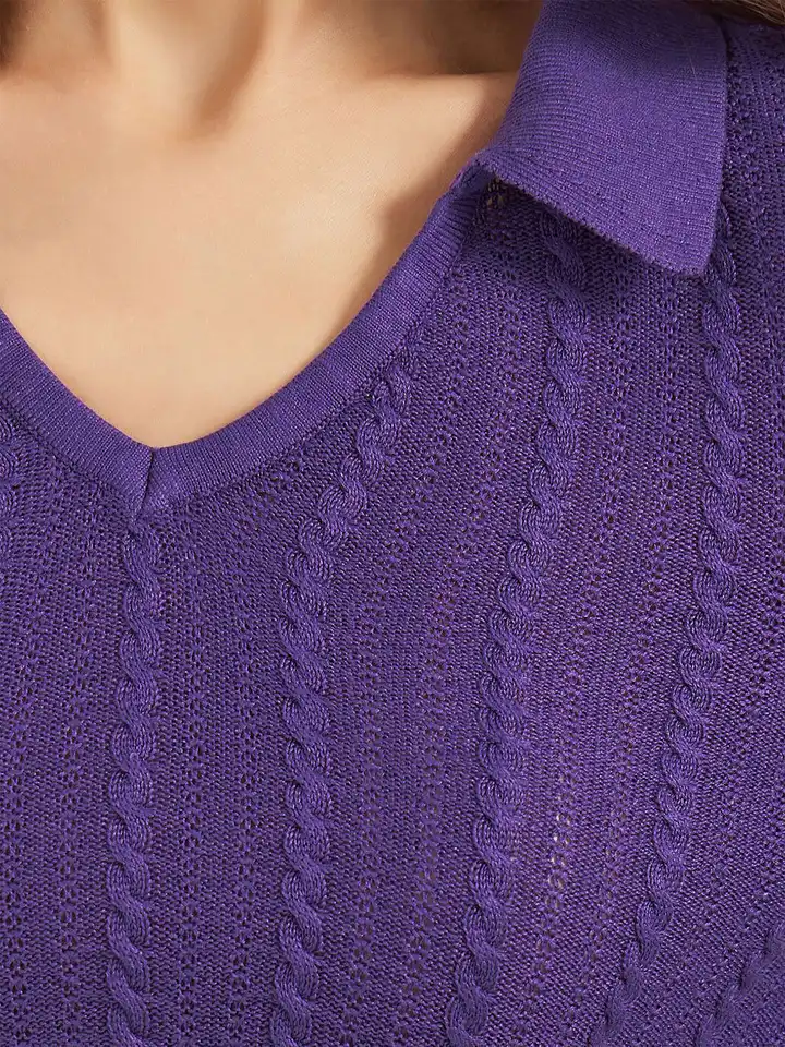 Pull Court Colsie Noir - Taille XS, Occasion Très Bon état, Pour Femmes