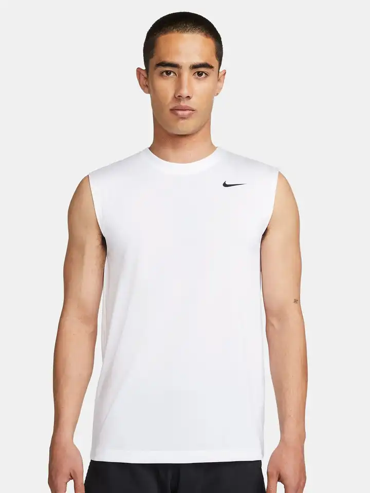 nike dri fit cut off shirt