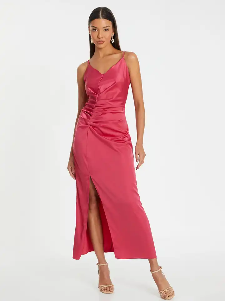 open lace back dress Amazon.co.uk: Quiz Dresses