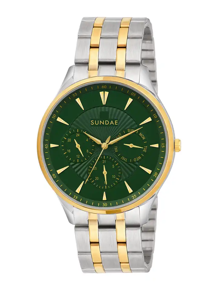 Sunday Buy SUNDAE Men Dial & Stainless Steel Bracelet Style Analogue