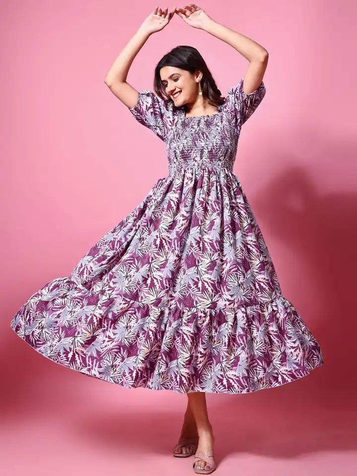 Buy DEKLOOK Crepe Fit & Flare Dress - Dresses for Women 30984026 | Myntra