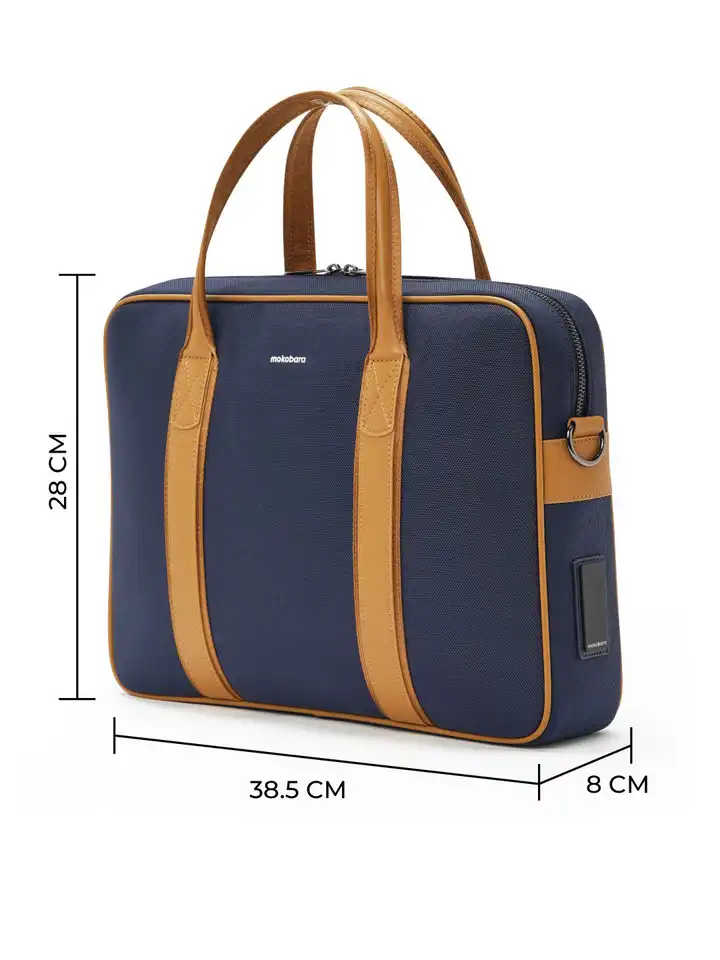 marira60103➀ Buy MOKOBARA The Decaf Briefcase Medium 15 inch Nylon & Vegan