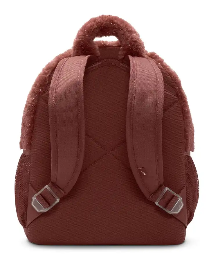 Nike Luxurious Brown Faux Fur Backpack Brown Nike Faux Fur Backpack - JD Sports Singapore main image 4