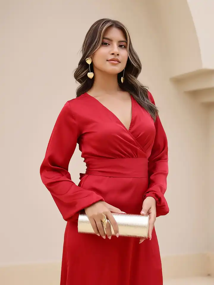 green emerald velvet dress STRAPLESS FIT AND FLARE MIDI TEA LENGTH DRESS BY AMORIS T822  Bridal Hive