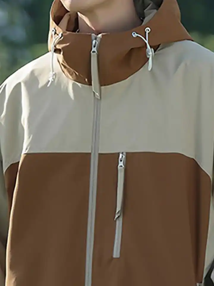 Buy StyleCast x Revolte Men Hooded Colourblocked Casual