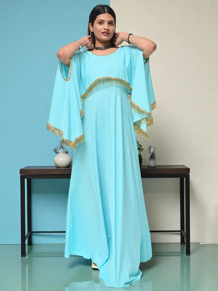 chinese dress ladies Lisbon Poncho Maxi Cover Up O/S main image 0