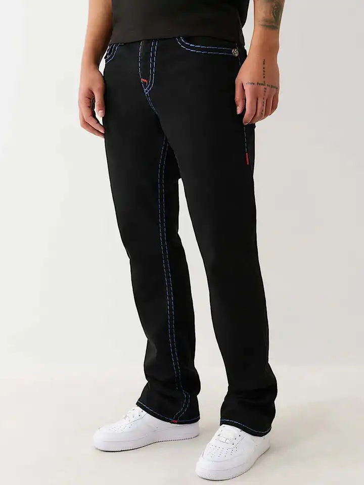 Vintage True Religion Jeans Size 33 RICKY SUPER T Blue True Religion Ricky Super T