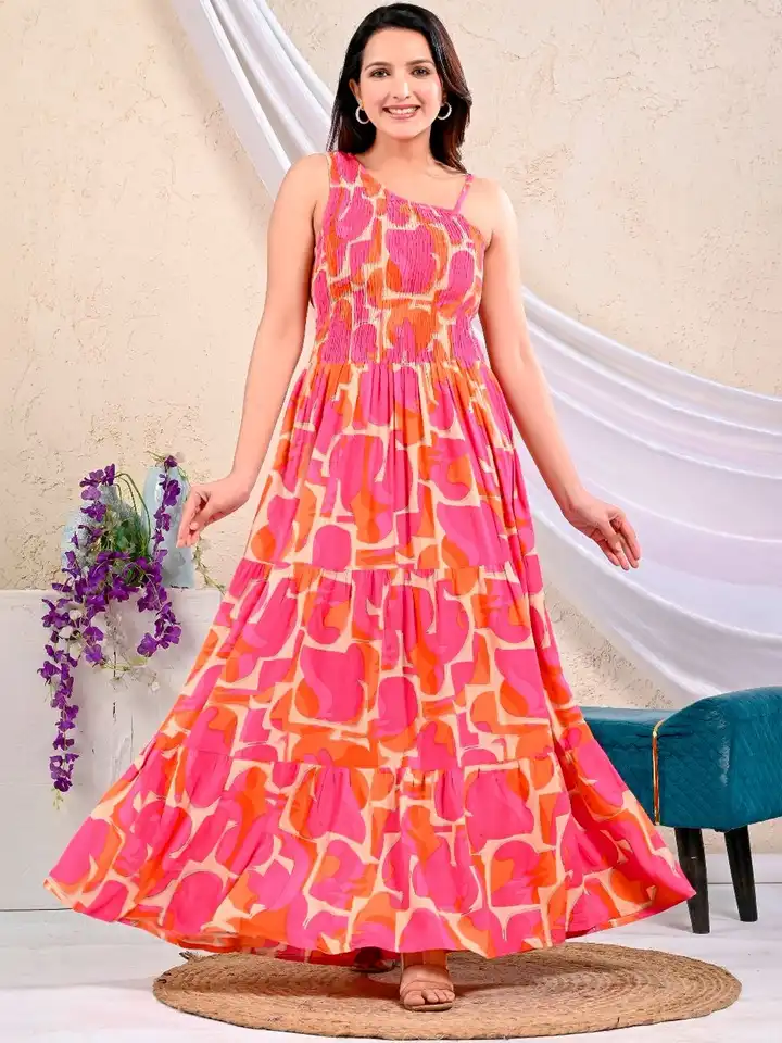 knee length dresses for ladies STREET 9 Women Cold-Shoulder Embellished Detail Maxi Dress  Myntra  International