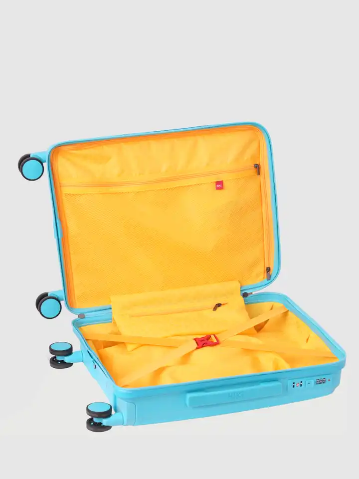 バック Buy Wildcraft Wiki Zine Textured Hard Cabin Trolley Suitcase - 45L