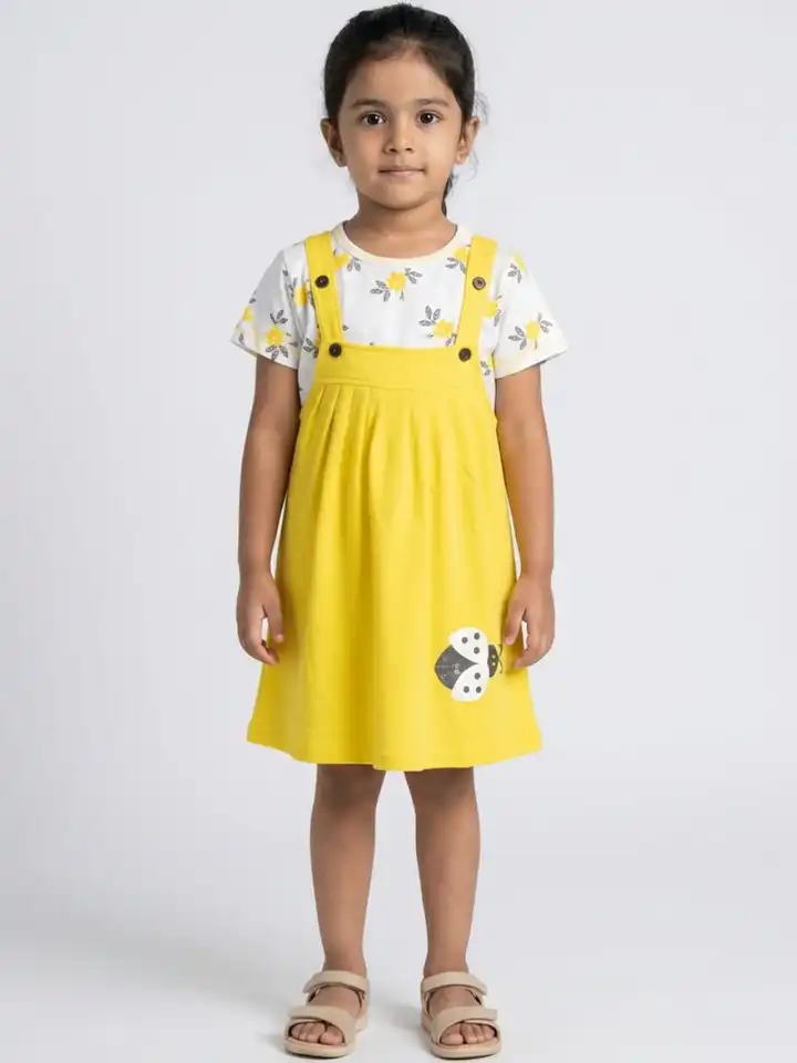 white christmas dresses Girls Pinafore Dress in Canning 6Y