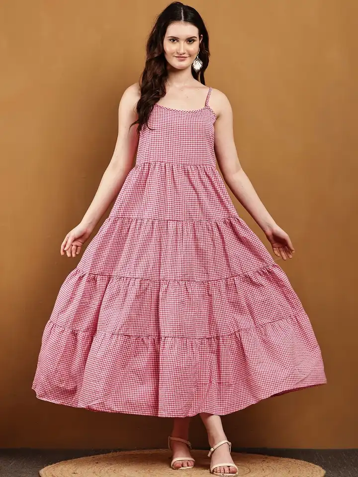 princess polly baby blue dress Threadbare Women's Mono Check A-Line Mini Pinafore Dress