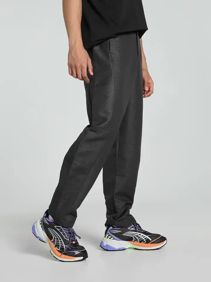 SUEDE LIKE STADIUM JAMPER　PANTS/34サイズ Buy Microfiber Cotton Blend Elastane Stretch Relaxed Fit Wide Leg