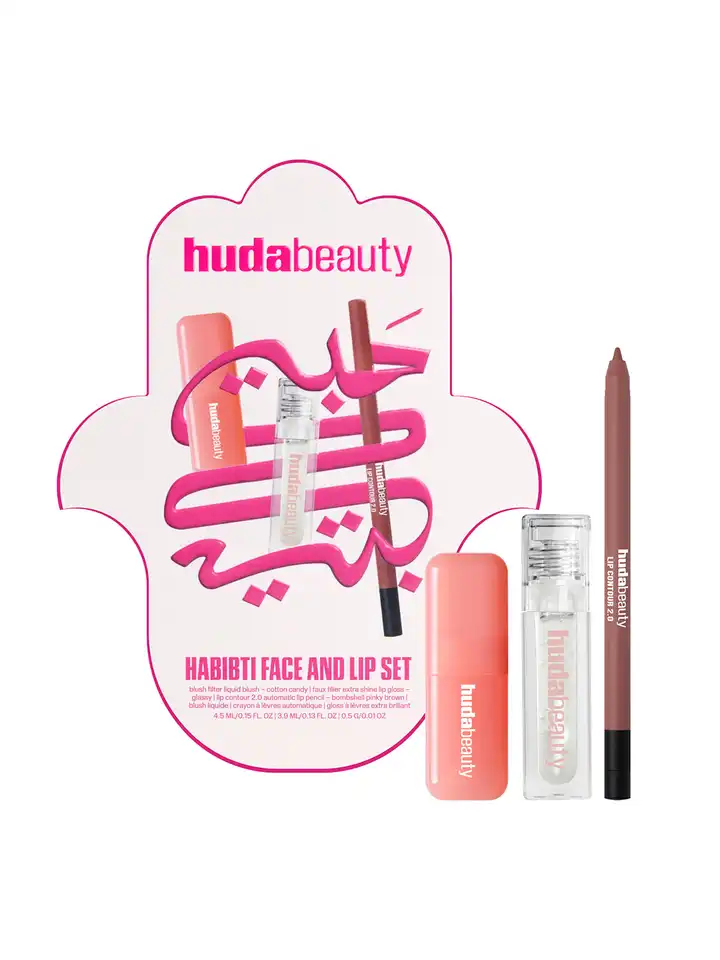 Buy Huda Beauty Habibti Face And Lip Set - Makeup Combo for Women