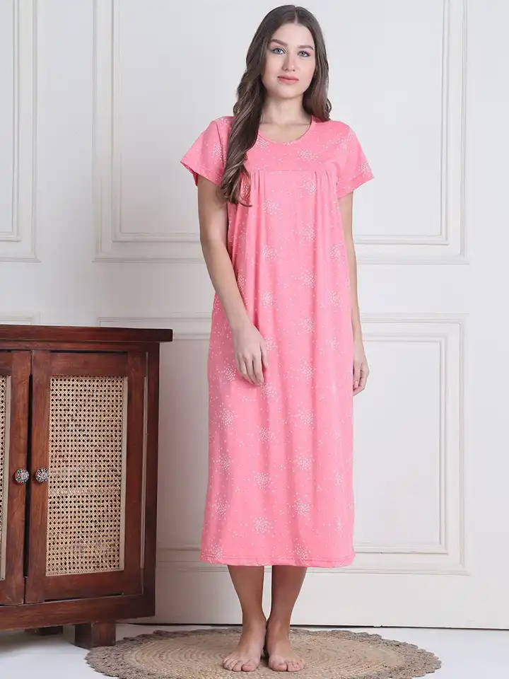 knee length dresses for ladies aspen midi night dress main image 0