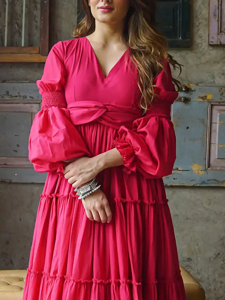 chinese dress ladies Modest Bell Sleeve Pencil Dress | Dress