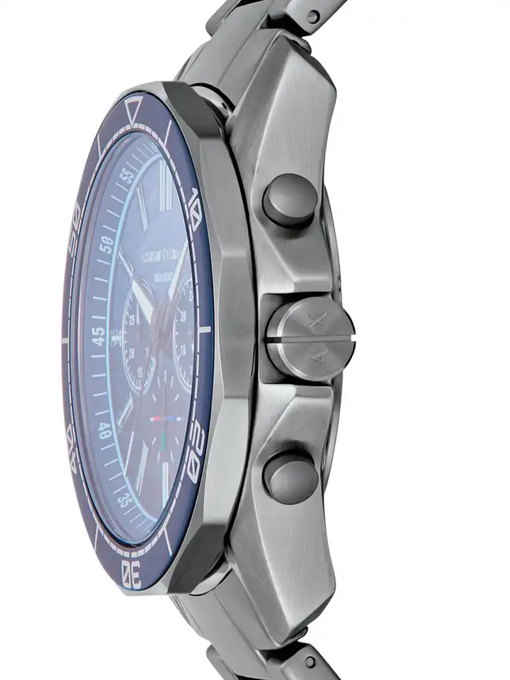 Buy Armani Exchange Men Dial & Stainless Steel Straps Analogue