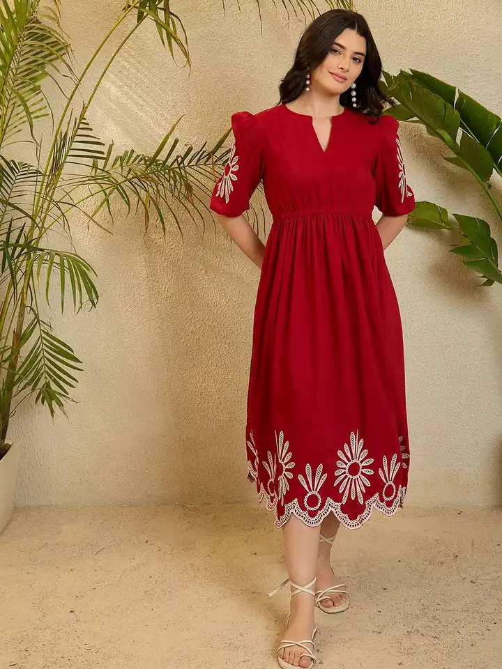 open lace back dress Leila Burgundy Sweetheart Maxi Dress With Scarf – Club L London main image 0