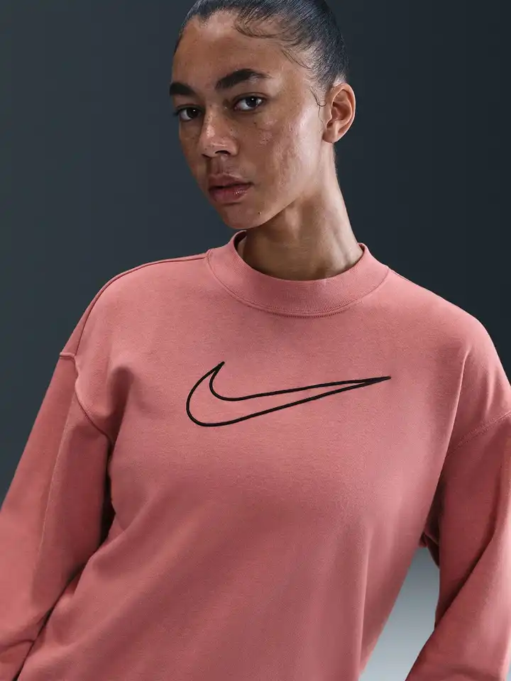 nike women's dri fit get fit sweatshirt