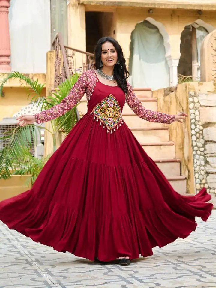 open lace back dress Buy Girls Ethnic Wear Online