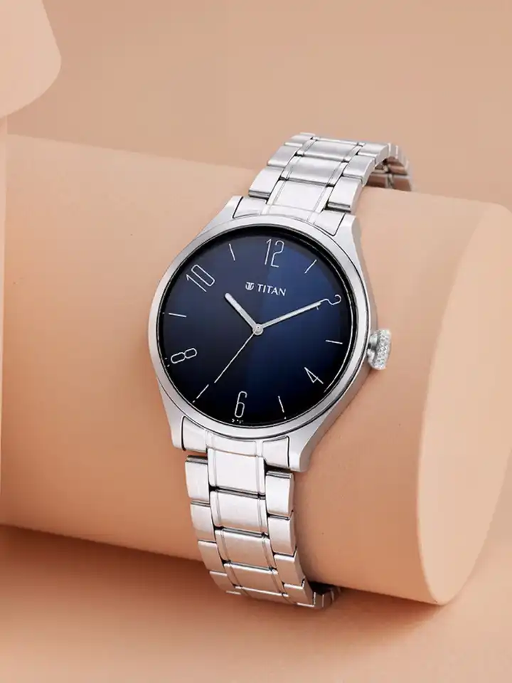 Montre Homme TITAN à Quartz - Cadran Noir Occasion Non Testée