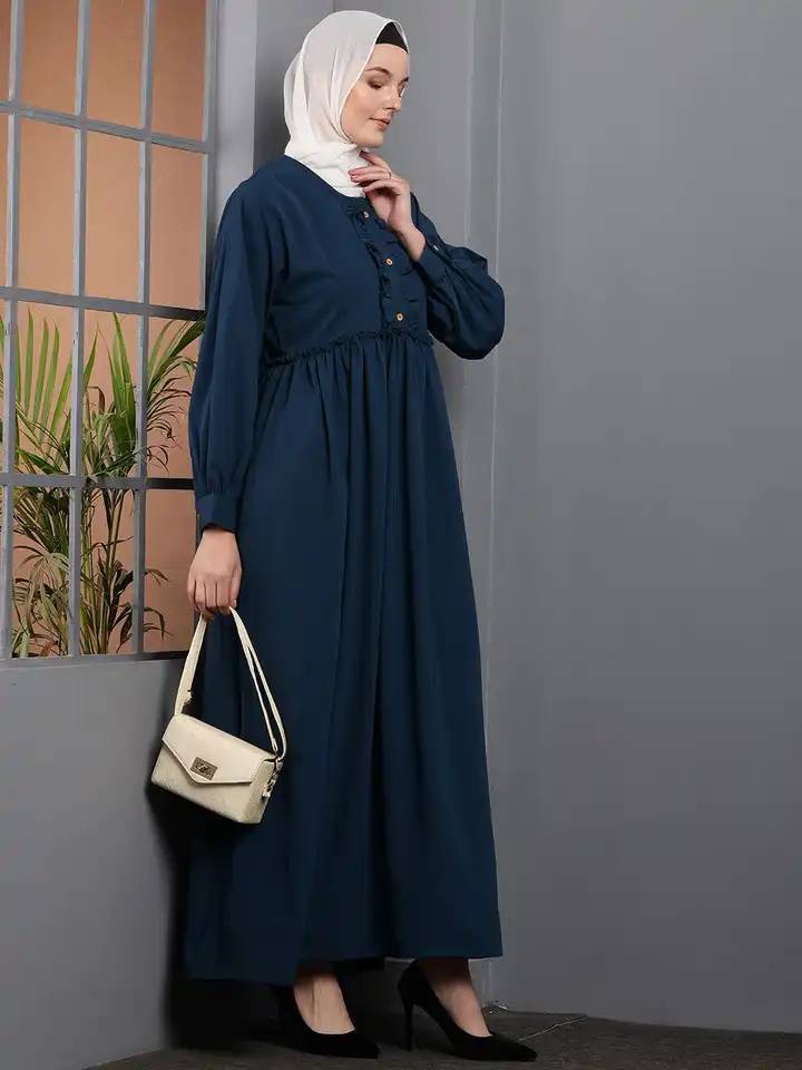 princess polly baby blue dress Blue Abayas And Burqas - Buy Blue Abayas And Burqas Online at Best Prices  In India main image 1