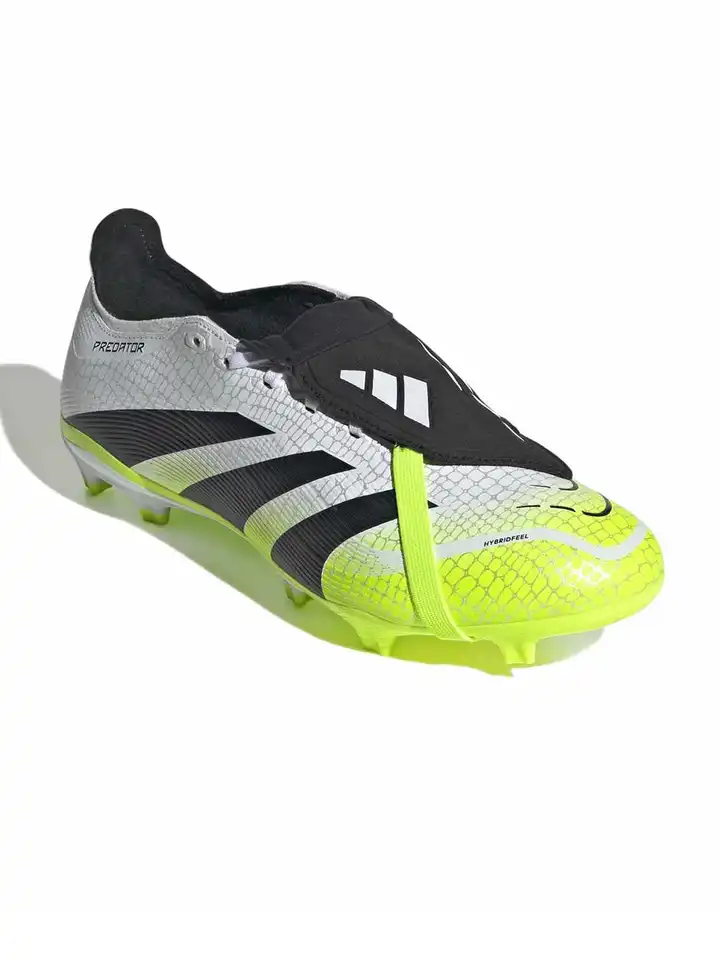 adidas gazelle silver green womens adidas Predator Elite FG Soccer Cleats - White/Pink/Lemon main image 1