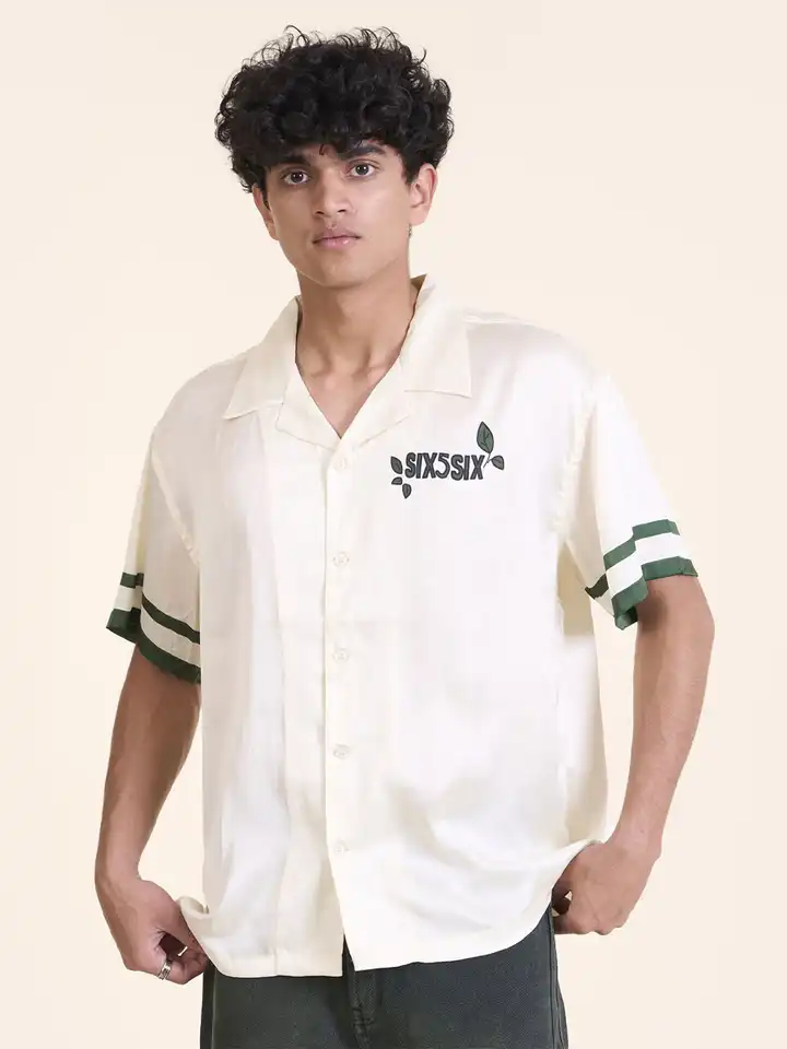 Buy SIX5SIX Unisex Spread Collar Shirt - Shirts for Unisex