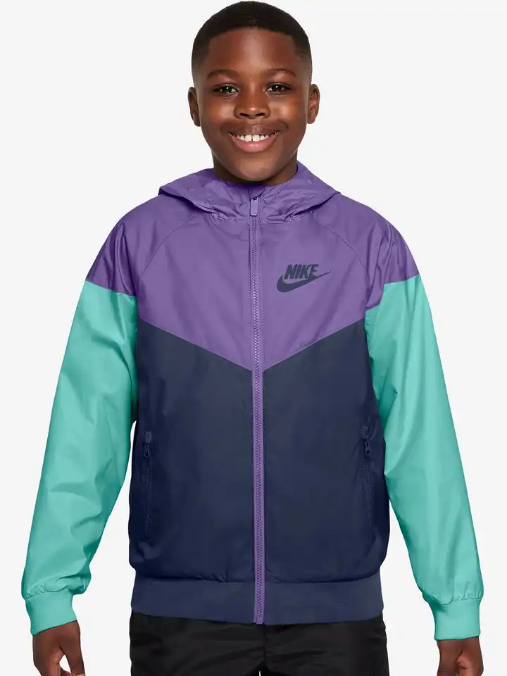 purple nike windbreaker jacket