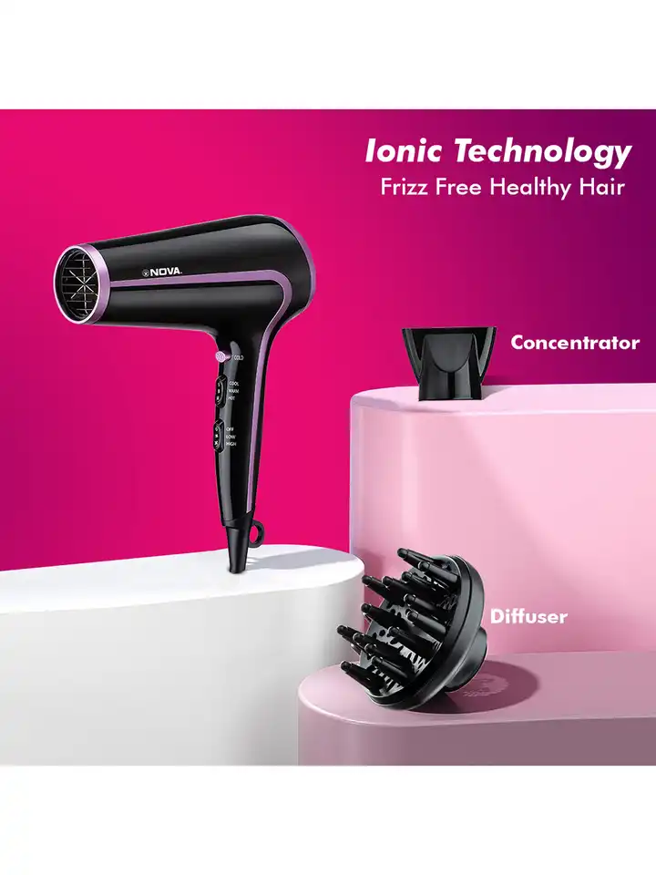 NIPLUX Hair Dryer 未開封 温冷×速乾 “ケアもドライもこの1台で、髪の新習慣” NIPLUX Hair Dryer