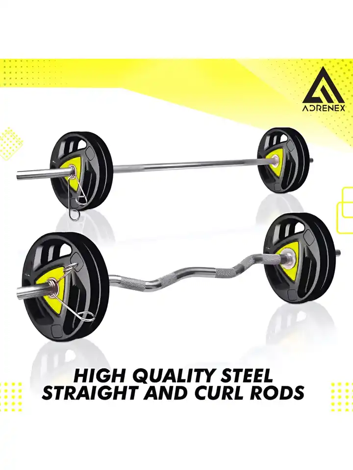 ADRENEX Dumbell, Weights 80kg Gym Combo