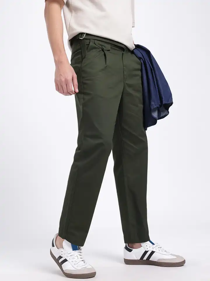Buy glitchez Gurkha Trousers - Trousers for Men 32247322 | Myntra