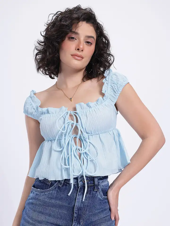 THE TOÉ Ifestou Frill Top トップス The TOE Ifestou Frill Top Ifestou Frill Top – THE TOÉ