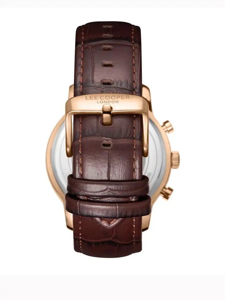 Buy Lee Cooper Men Dial & Leather Straps Analogue Watch LC08186
