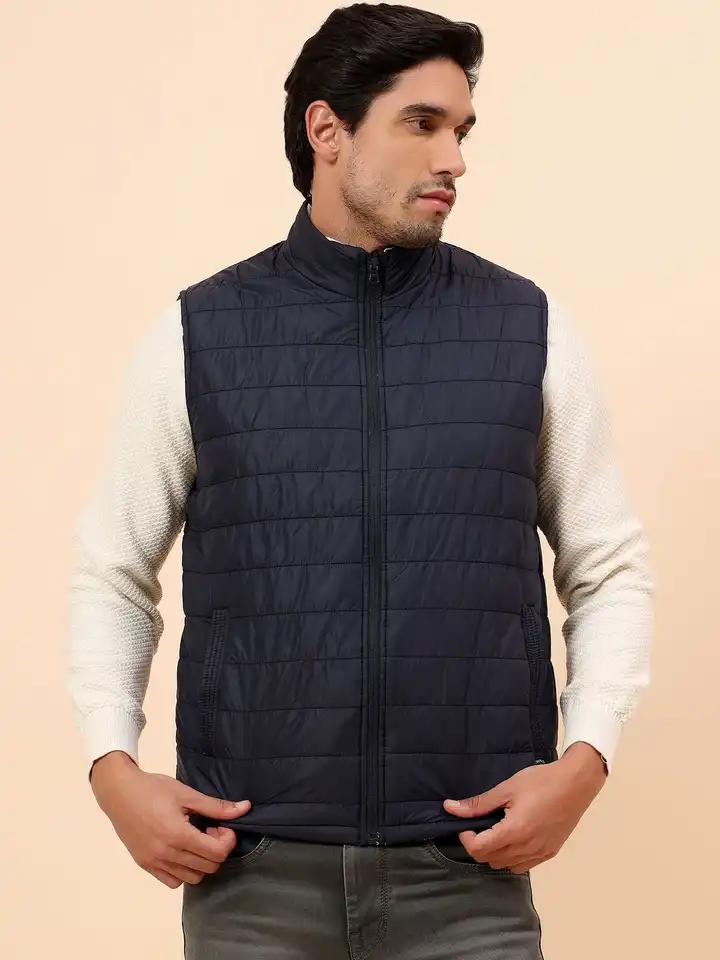 Buy Cantabil Men Reversible Puffer Jacket - Jackets for Men