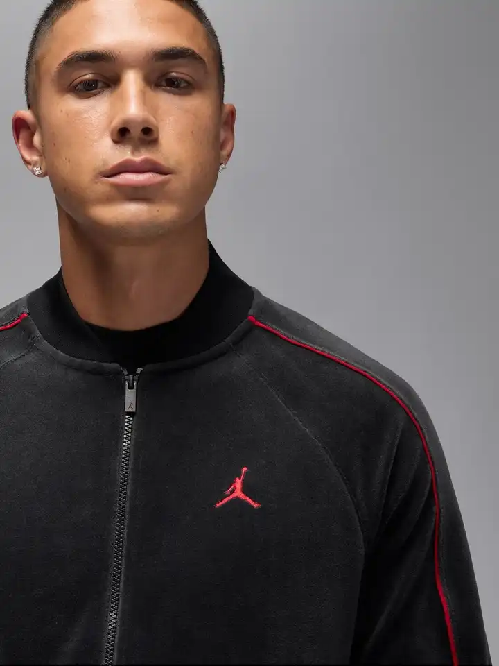 jordan velvet tracksuit