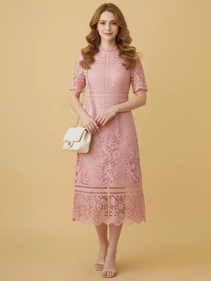Buy bebe Embroidered A-Line Midi Dress - Dresses for Women 37534771 | Myntra