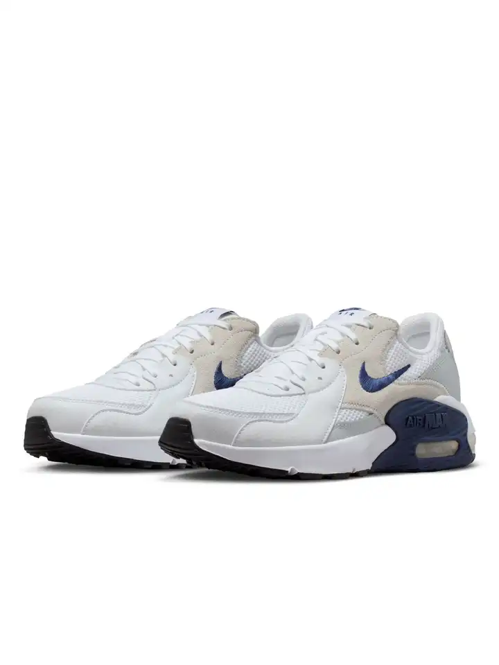 nike air max excee white hyper blue