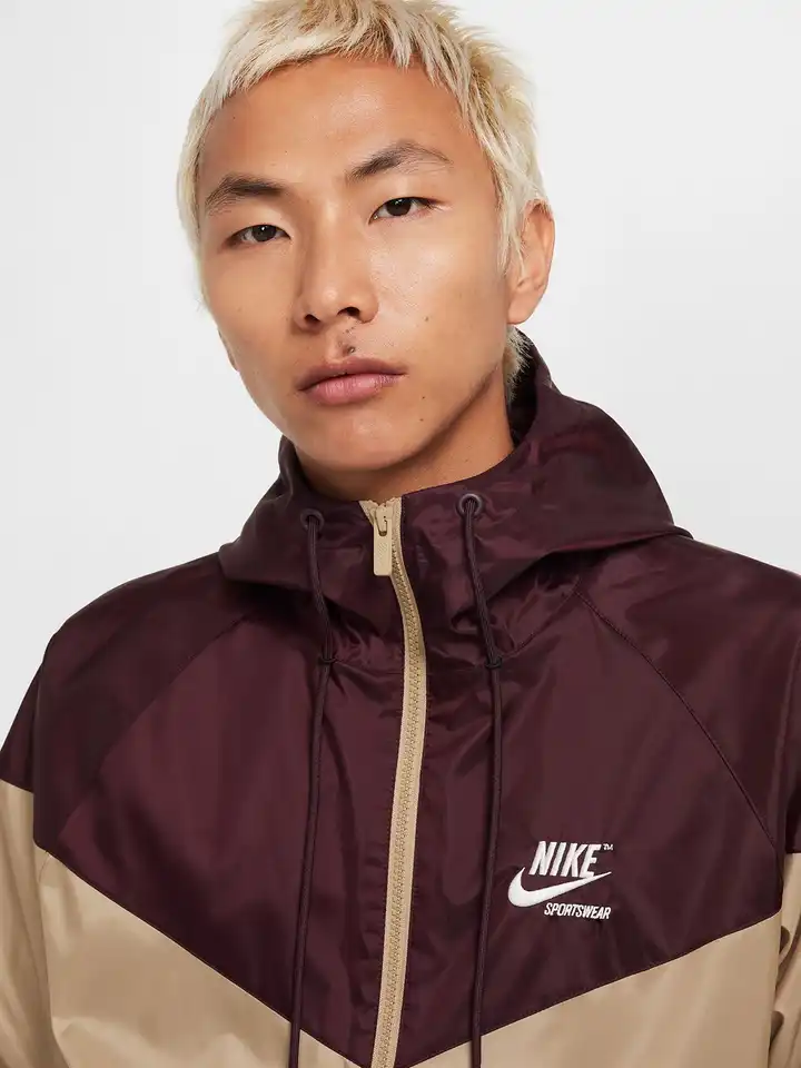 nike tri color windbreaker