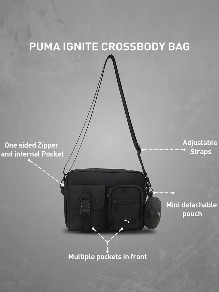 Buy Puma Ignite Crossbody bag - Messenger Bag for Unisex 36932725