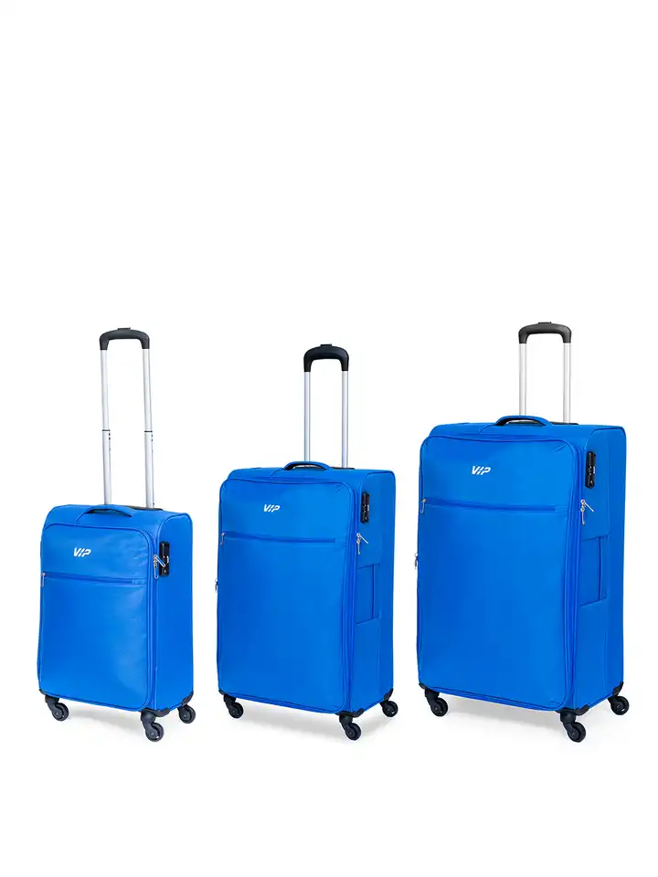 Buy VIP TIVOLI Set Of 3 Soft Suitcase Trolley Bags- 127L - Trolley