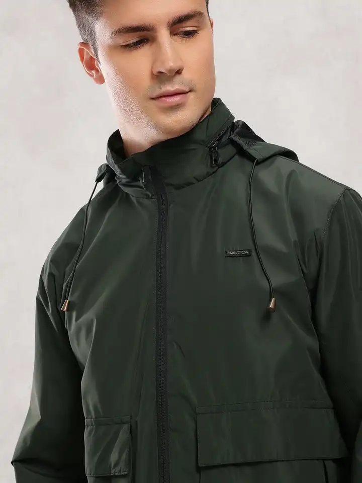 Buy Nautica Hooded Tailored Jacket - Jackets for Men 33100508 | Myntra