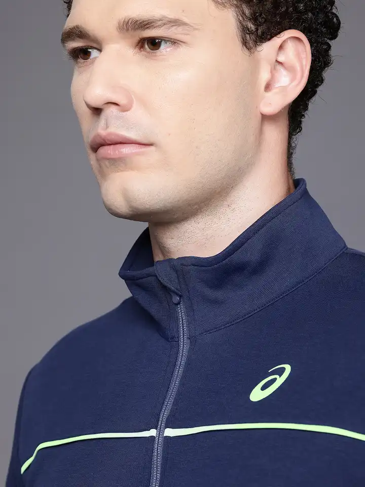 Buy ASICS Contrast Piping Training Jacket - Jackets for Men